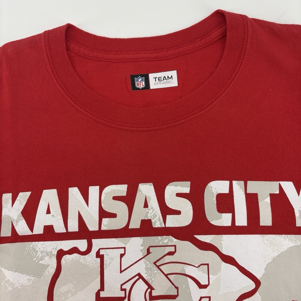 Team Apparel Kansas City Chiefs T-Shirt Size XL Men's Red